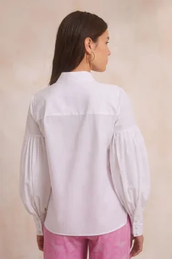 Blouse Fabuleuse en coton Blanc Innocent<Soi Paris Best