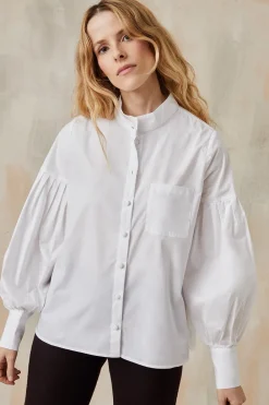 Blouse Fabuleuse en coton Blanc Innocent<Soi Paris Best