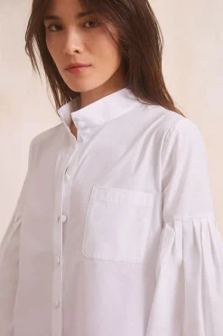 Blouse Fabuleuse en coton Blanc Innocent<Soi Paris Best