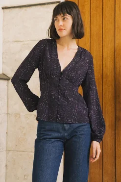 Blouse Néréide Mots Exquis<Soi Paris Shop