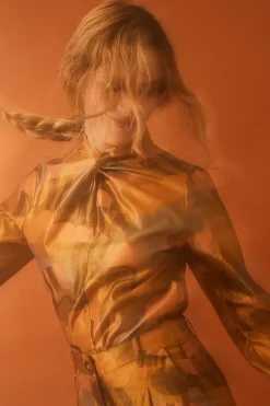 Blouse Olympe Golden Pop Corn<Soi Paris Online