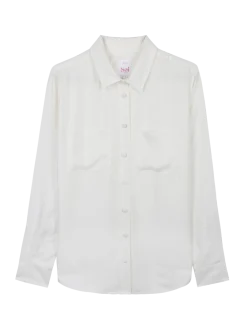 Chemisier en soie Blanc Innocent<Soi Paris New