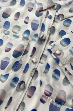 Chemisier en soie Les Hublots<Soi Paris Clearance