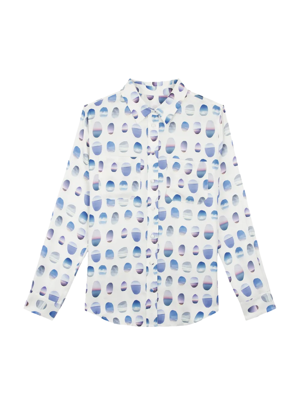 Chemisier en soie Les Hublots<Soi Paris Clearance