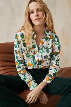 Chemisier en soie Mamie Odette<Soi Paris Fashion