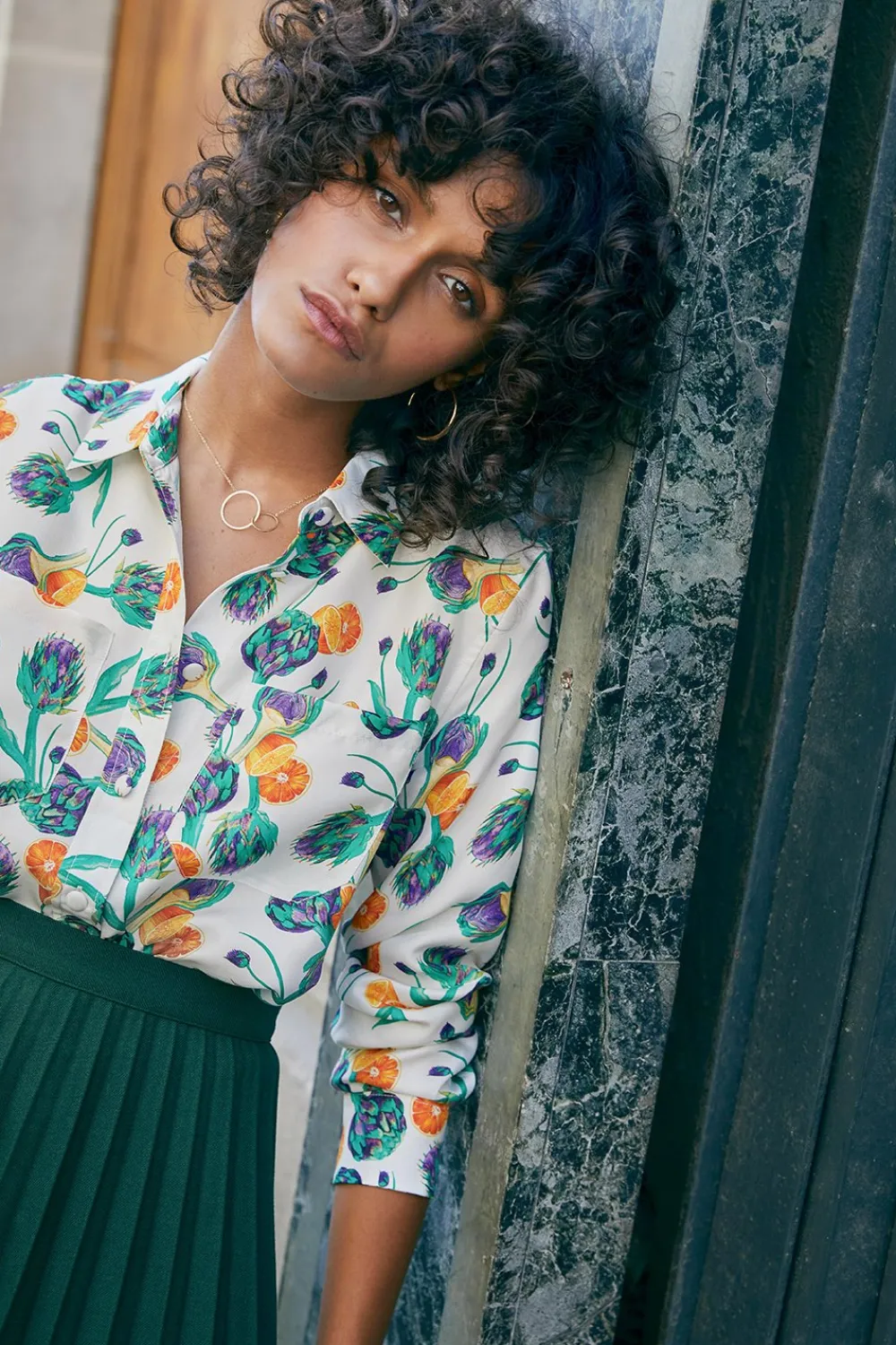 Chemisier en soie Mamie Odette<Soi Paris Fashion