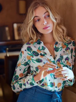 Chemisier en soie Mamie Odette<Soi Paris Fashion