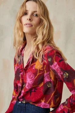 Chemisier en soie Pomodoro<Soi Paris Store