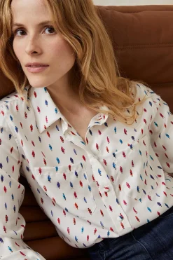 Chemisier en soie Reine Elisabeth<Soi Paris Flash Sale