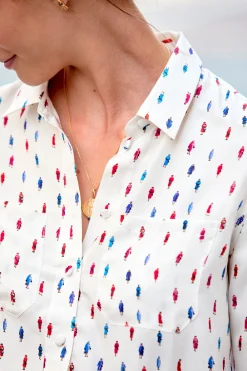 Chemisier en soie Reine Elisabeth<Soi Paris Flash Sale