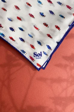 Foulard en soie Reine Elisabeth<Soi Paris Shop