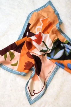 Foulard en soie Soi x Laetitia Rouget<Soi Paris Outlet