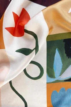 Foulard en soie Soi x Laetitia Rouget<Soi Paris Outlet