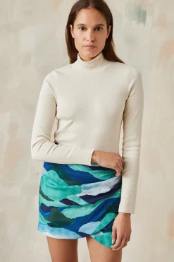 Jupe Divine Evasion glacée<Soi Paris Flash Sale
