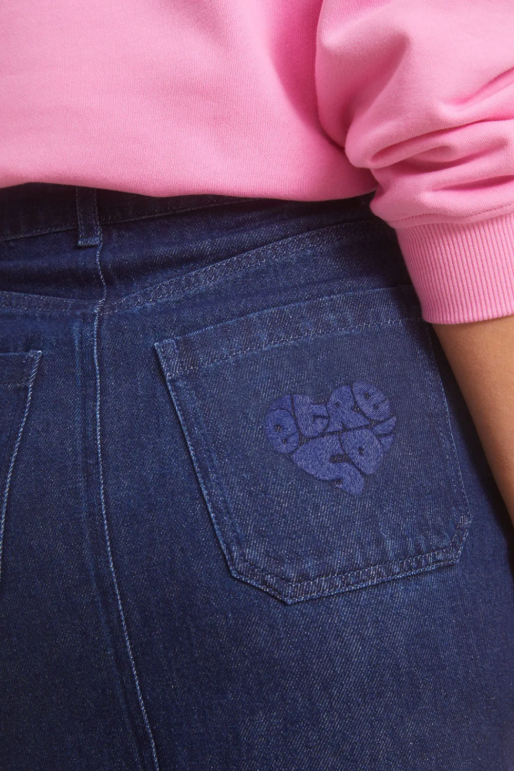 Jupe Longue Denim Brut<Soi Paris Discount