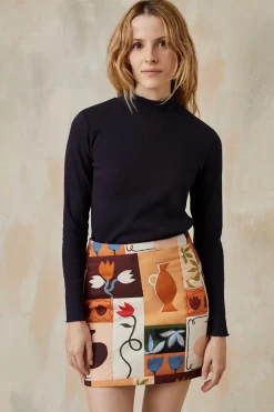 Jupe Plume Soi x Laetitia Rouget<Soi Paris Online