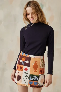 Jupe Plume Soi x Laetitia Rouget<Soi Paris Online