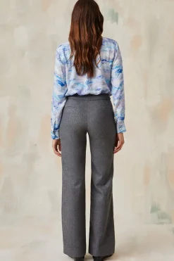 Pantalon Enchanteur Anthracite<Soi Paris Shop
