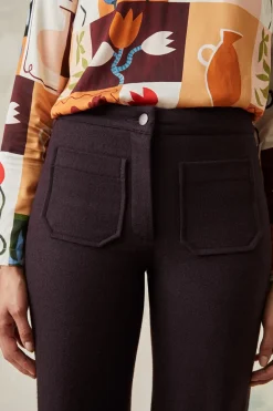 Pantalon Enchanteur Aubergine<Soi Paris Online
