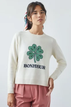 Pull Bonheur en laine<Soi Paris Store