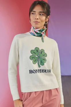 Pull Bonheur en laine<Soi Paris Store