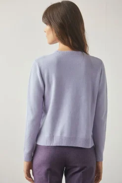 Pull Bonheur Violet en laine<Soi Paris Outlet