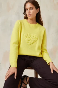 Pull Jaune Pop<Soi Paris New