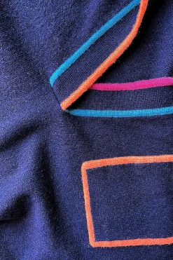 Pull Paolo Bleu Profond<Soi Paris Flash Sale