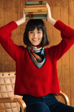 Pull Rouge Vermillon<Soi Paris Online