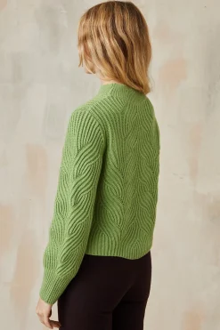 Pull Vert Pistache<Soi Paris Shop