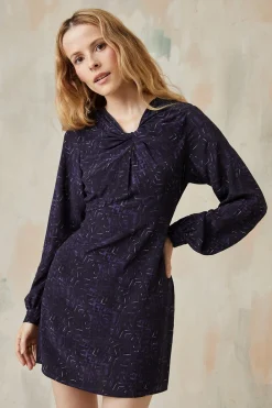 Robe Hera en soie Mots Exquis<Soi Paris Discount