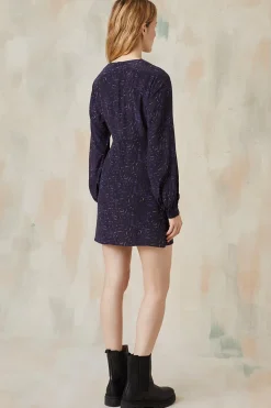 Robe Hera en soie Mots Exquis<Soi Paris Discount