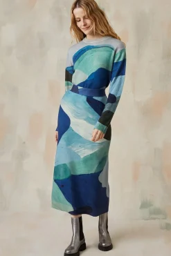 Robe Pull Evasion glacée<Soi Paris Flash Sale