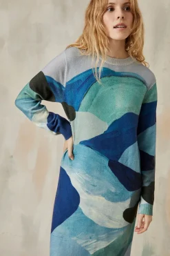Robe Pull Evasion glacée<Soi Paris Flash Sale