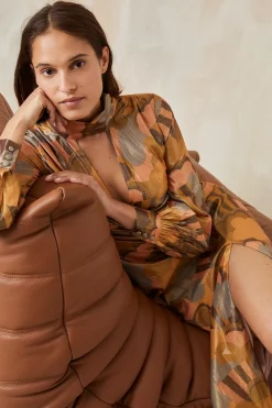 Robe Scarlett Golden Pop Corn<Soi Paris Store