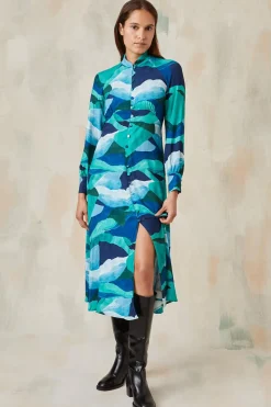 Robe Victoria Evasion glacée<Soi Paris Outlet