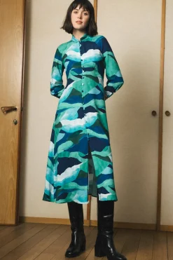 Robe Victoria Evasion glacée<Soi Paris Outlet
