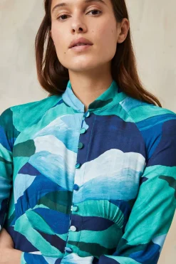 Robe Victoria Evasion glacée<Soi Paris Outlet