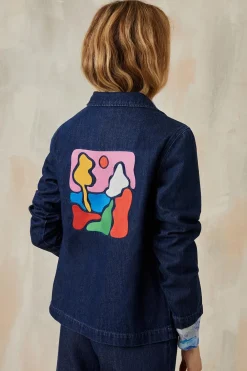 Veste Landscape Denim Brut<Soi Paris Cheap