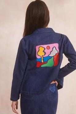 Veste Landscape Denim Brut<Soi Paris Cheap