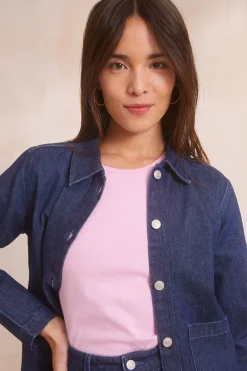 Veste Landscape Denim Brut<Soi Paris Cheap