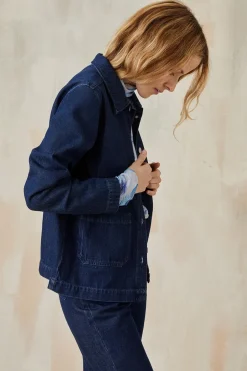 Veste Landscape Denim Brut<Soi Paris Cheap