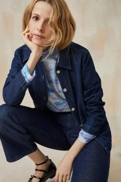 Veste Landscape Denim Brut<Soi Paris Cheap