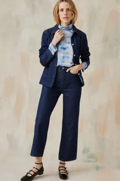 Veste Landscape Denim Brut<Soi Paris Cheap